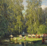 Пётр Александрович Суходольский (1835-1903). Вечер под Ивана Купала (в Орловской губернии) - Областная картинная галерея
