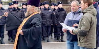 В Управлении МВД России по Тверской области на литии помянули сотрудников, погибшим при исполнении служебных обязанностей - Тверская епархия