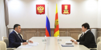 03.12.2024 | Губернатор Игорь Руденя провел встречу с главой Лихославльского округа Натальей Виноградовой - Правительство области