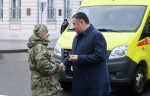 Губернатор передал в муниципалитеты Тверской области новый автотранспорт