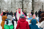 В Городском саду в Твери работает Рождественская ярмарка