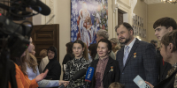 26 декабря 2024, Архиереи и духовенство Тверской митрополии приняли участие в предновогодней встрече губернатора региона с представителями общественности - Тверская епархия