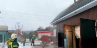 В Западной Двине загорелся гараж - Тверские ведомости