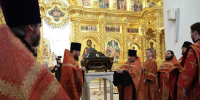 В Твери Спасо-Преображенскому кафедральному собору  передали ковчег с мощами святого мученика Вонифатия Римского - Афанасий-биржа