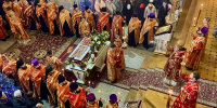 Праздничное бдение в канун дня памяти священномученика Фаддея, архиепископа Тверского, возглавили два архипастыря - Тверская епархия