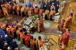 Праздничное бдение в канун дня памяти священномученика Фаддея, архиепископа Тверского, возглавили два архипастыря