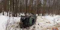 Водитель Lexus не справился с управлением, вылетел в кювет и открыл статистику ДТП - Газета Вся Тверь