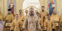 В Неделю пред Рождеством митрополит Амвросий совершил Божественную литургию в храме Рождества Христова в городе Твери - Тверская епархия