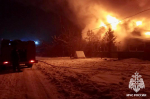В деревне под Андреаполем сгорел частный дом