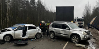 В Калининском округе произошла массовая авария, пострадал один человек - ГТРК