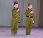 Защитников Родины славим!