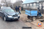 В Тверской области столкнулись Ауди и мотороллер