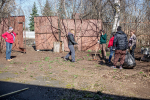 «Вся Тверь» гребет на субботнике. Город становится чище