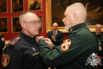 В Государственном Эрмитаже заместитель директора Росгвардии вручил госнаграды росгвардейцам-участникам СВО