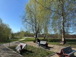 В Чуприяновке Калининского округа прошел субботник у братского захоронения