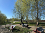 В Чуприяновке Калининского округа прошел субботник у братского захоронения