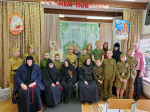 В преддверии Дня Победы на приходах и в монастырях проводятся праздничные мероприятия и сборы гуманитарной помощи