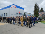 У Обелиска на Тверском вагоностроительном заводе загорелся Вечный огонь