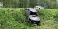 В Тверской области два человека пострадали в аварии из-за лопнувшего колеса - ТИА
