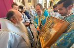 Митрополит Амвросий поздравил митрополита Санкт-Петербургского и Ладожского Варсонофия с 70-летием