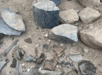 В Тверской области при коммунальных раскопках нашли старинную мостовую и надгробья