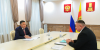 08.07.2025 |  Губернатор Игорь Руденя провёл встречу с главой Андреапольского округа Василием Воробьёвым - Гостехнадзор Тверской области