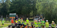 Сотрудники Госавтоинспекции города Твери провели с малышами из детского сада профилактическое мероприятие «Школа дорожных наук» - ГТРК