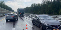 В Тверской области водитель на трассе не справился с управлением и врезался в барьерное ограждение - Тверские ведомости