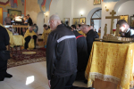 Храму тверской колонии подарили башмачок святителя, привезенный из Греции