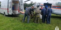 Выпавшего из окна в Вышнем Волочке ребенка доставили в Тверь на вертолете МЧС - Афанасий-биржа