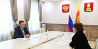 02.09.2025 | Губернатор Игорь Руденя провёл встречу с главой Вышневолоцкого округа Натальей Рощиной - Правительство области