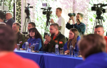 03.09.2025 | Дмитрий Медведев и Игорь Руденя провели встречу с участниками СВО, поисковиками, активной молодежью на площадке военно-патриотического лагеря имени Героя Советского Союза Федора Охлопкова