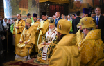 06.09.2025 | Губернатор Игорь Руденя посетил литургию в Успенском соборе Кремля, где Патриарх Московский и Всея Руси Кирилл возвёл в сан епископа Ржевского и Торопецкого Силуана