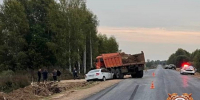 В Кашинском районе Лада Гранда протаранила Камаз - Афанасий-биржа
