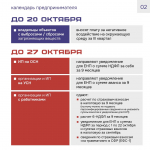 Календарь предпринимателя на октябрь