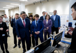 10.10.2025 | Министр науки и высшего образования РФ Валерий Фальков, представители Правительства Тверской области ознакомились с разработками молодых ученых Верхневолжья