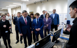 Министр науки и высшего образования РФ Валерий Фальков, представители Правительства Тверской области ознакомились с разработками молодых ученых Верхневолжья