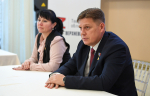 20.10.2025 | Участники региональной программы «Герои Верхневолжья» в рамках второго образовательного модуля пообщались с Героем России Анатолием Сысоевым