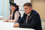 Участники региональной программы «Герои Верхневолжья» в рамках второго образовательного модуля пообщались с Героем России Анатолием Сысоевым