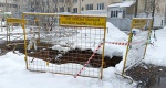 Зима. Ремонт теплотрасс в Твери в самом разгаре