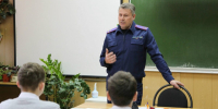 В День Неизвестного Солдата офицер следственного управления Следственного комитета провел патриотическую встречу с учащимися школы - PanoramaPro.Ru