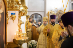 Воскресное бдение Недели 28-й по Пятидесятнице глава Тверской митрополии совершил в Богородицком Житенном монастыре