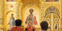 В главном храме Тверской земли совершено чтение акафиста благоверному князю Михаилу Тверскому у раки с его святыми мощами - Тверская епархия