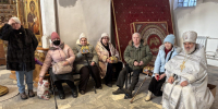 Священнослужители Воскресенского собора Твери поздравили людей с ограниченными возможностями здоровья с праздником Крещения - Тверская епархия