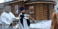 В Крещенский сочельник в местах лишения свободы осужденные приняли Таинство Крещения - Тверская епархия