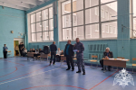 В преддверии Дня Защитника Отечества росгвардейцы приняли участие в спортивном мероприятии в школе в Тверской области