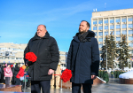 23.02.2026 | Временно исполняющий обязанности Губернатора Виталий Королев в Твери почтил память защитников Отечества