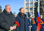 23.02.2026 | Временно исполняющий обязанности Губернатора Виталий Королев в Твери почтил память защитников Отечества