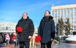 23.02.2026 | Временно исполняющий обязанности Губернатора Виталий Королев в Твери почтил память защитников Отечества