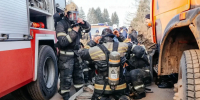 Опубликованы фото тушения "лесного пожара" в Тверской области - ТИА